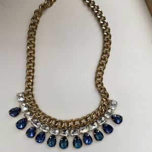 Aldo Jewelry - 4/$15 Blue and gold Jewel chunky necklace Aldo Jewelry - 4/$15 Blue and gold Jewel chunky necklace